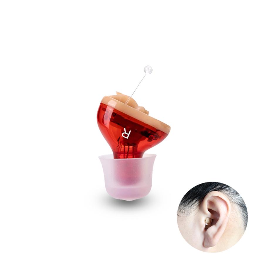 1PC Mini Ear Hearing Aids Invisible Digital Enhancer Sound Voice Amplifier The Aged