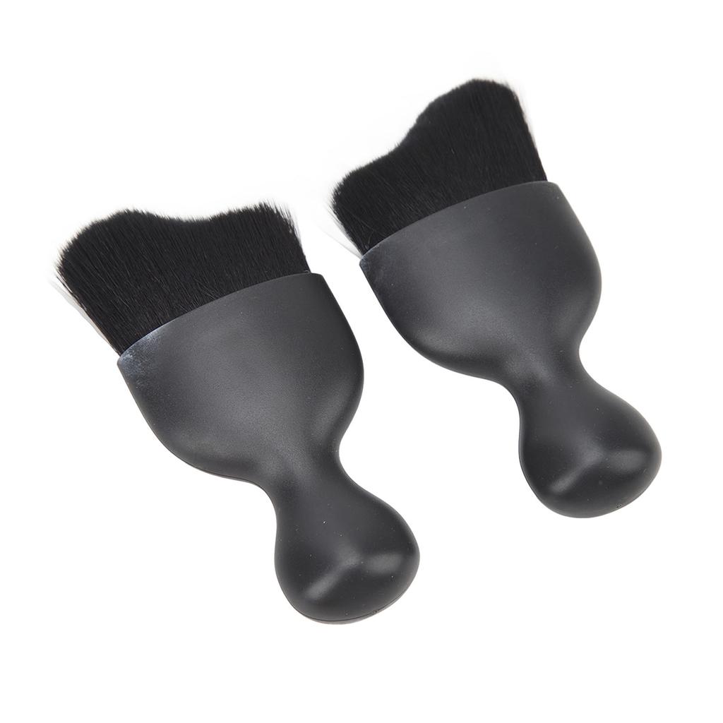 2Pcs Car Interior Detailing Dust Brush   Conditioner Vent Crevice Dust Removal Brush Clning Tool