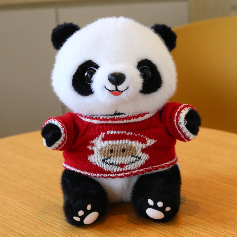 Adorable Giant Panda Plush Toy - Realistic Stuffed Animal for Kids