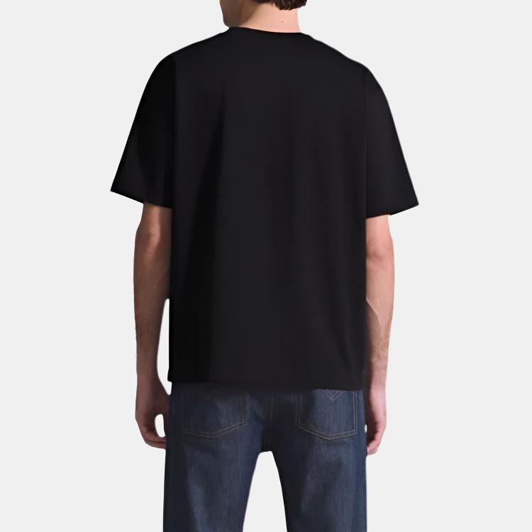 Levis Comfortable Versatile Solid Color Loose Casual Short Sleeve T-Shirt Men Tops 001LJ-0003