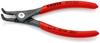 KNIPEX Precision Bent Snap Ring Pliers for SB Shafts, 4921-A11