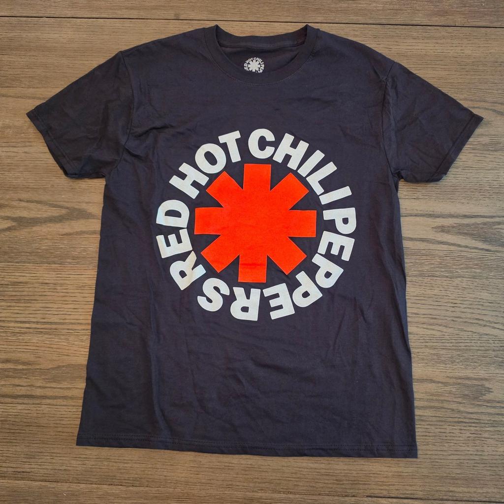 Red Hot Chili Peppers Asterisk Logo Graphic T-Shirt Black Mens Medium NWOT Unisex T-Shirt