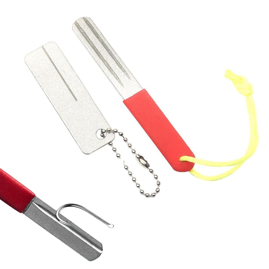 Doyime Hook Sharpener, 2 Pieces, Fishhook Sharpener, Grinding Sharpener, Needle