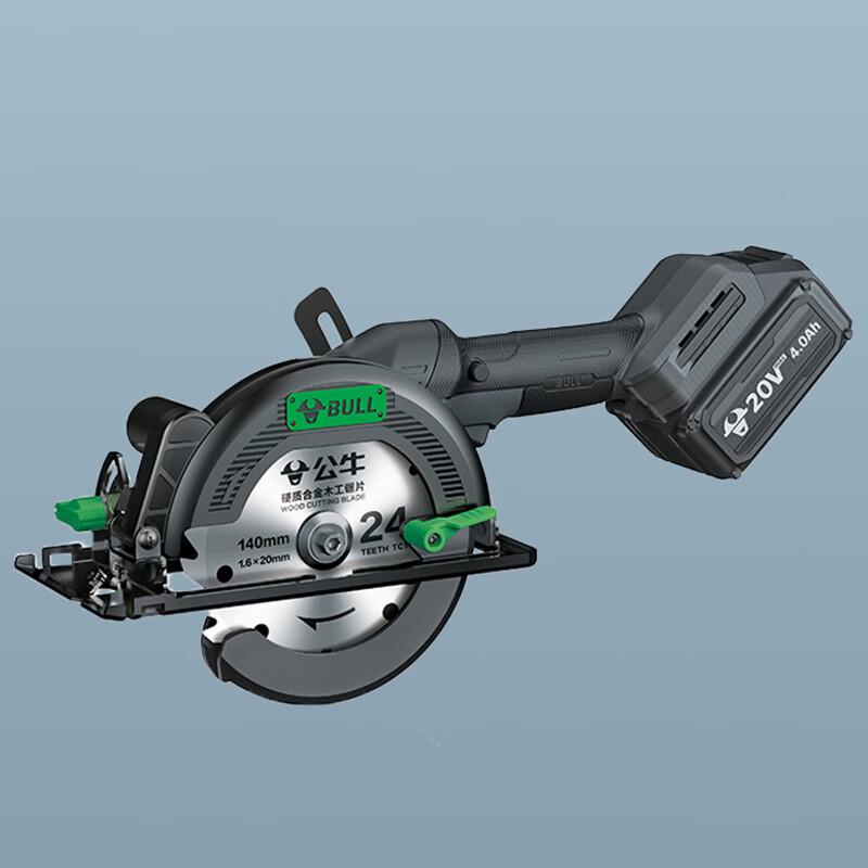 BULL 20V 140mm Cordless Brushless Circular Saw