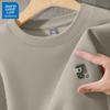 Jeanswest Herren Locker Geschnittenes Grafik-Sweatshirt mit Rundhalsausschnitt