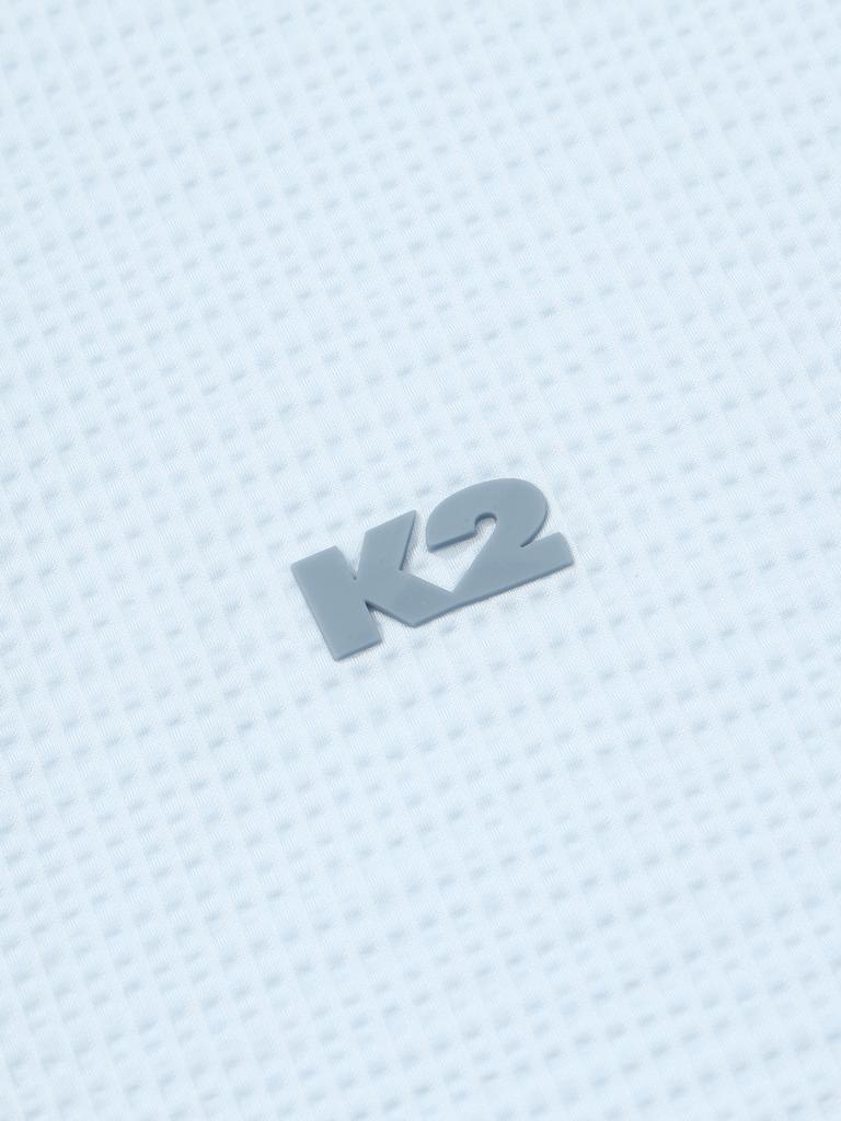 K2 Surround Short Sleeve Zip-Up_Blue Aura