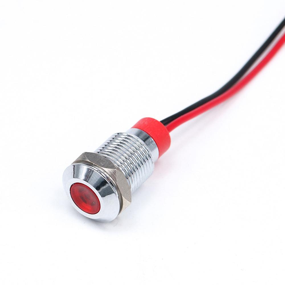 Wasserdichte LED-Anzeigeleuchte, LED-Licht, weiß, gelb