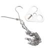 Stainless Steel Portable Camping Tripod Pot Stand with Hanging Ring