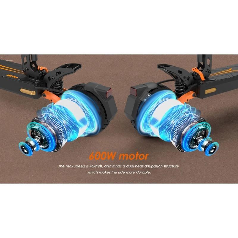 2025 New KuKirin G2 Pro Foldable Electric Scooter 1000W 48V 15.6AH Maximum Speed 45 Km/h Range Up To 58 Km 9 " Tires