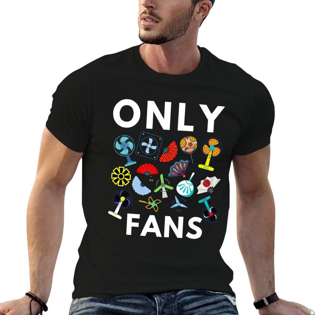 Only Fans. T-Shirt Soft Touch Basic Cotton T-Shirt