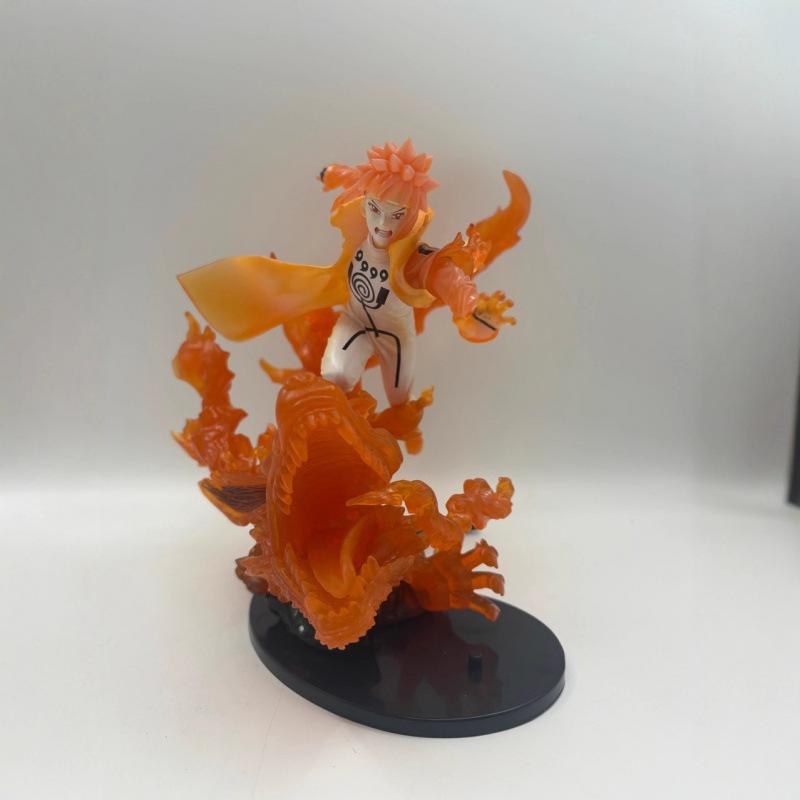 Anime Naruto six immortals, flame wave wind water gate figure, fettering the fourth generation of water gate statue ornament