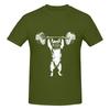 1 Piece Weightlifting Funny 100 Cotton Tshirt French Bulldog Tees Tops For Unisex