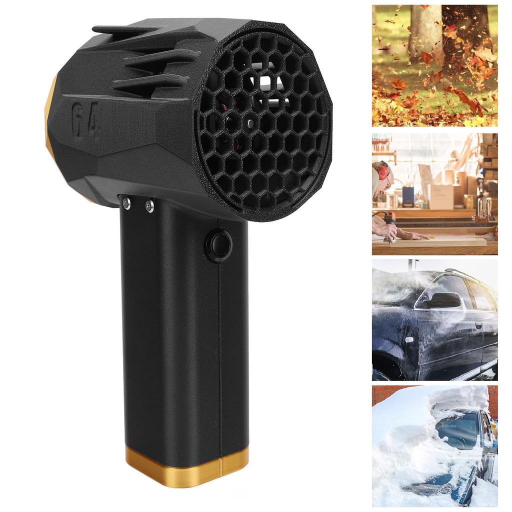 Portable Turbo Fan 64mm Duct Brushless Motor Jet Dry Blower Electric Air Duster 240km/h 1400g Thrust