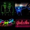 3m/roll Flexible EL Wire LED Neon Light Battery Powered Glowing Rope Cable For Car DIY Clothes Party Decor Backlight Strip Light