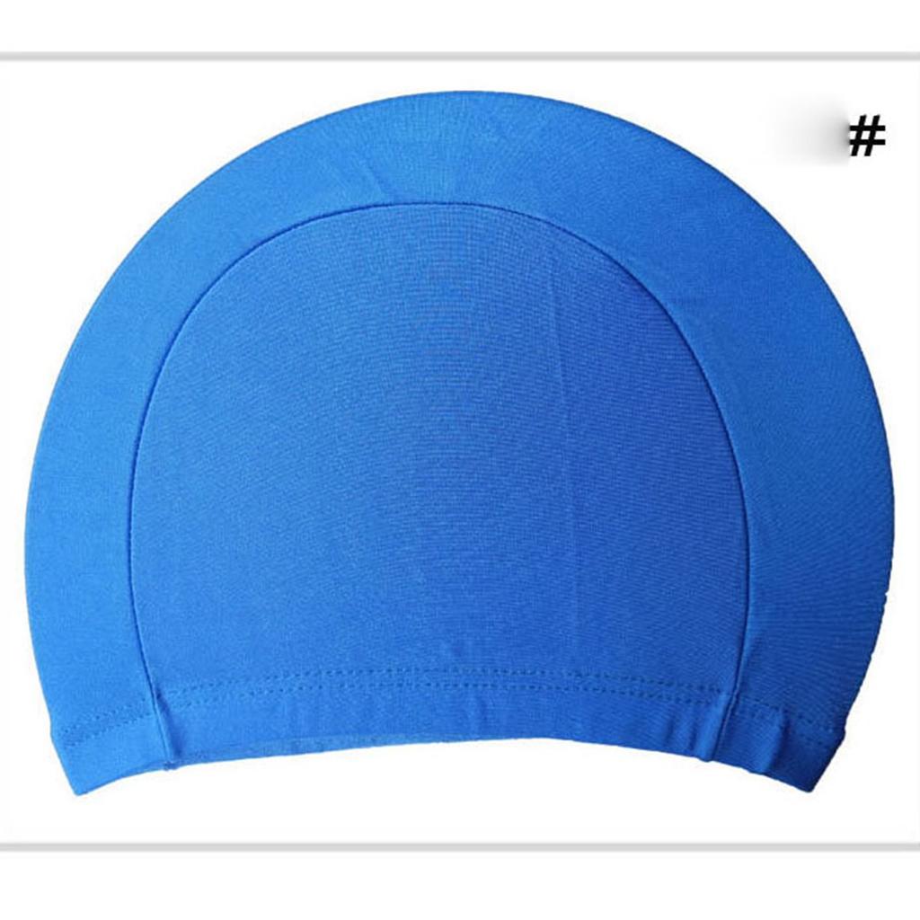 12 Stück Badekappe Herren Damen Nylon Einfarbig Set Schnelltrocknend Mütze Schwimmbadzubehör