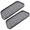 Sturdy Draining Rack With Nonslip Surfaces For Multiroom Water Drainage Solution