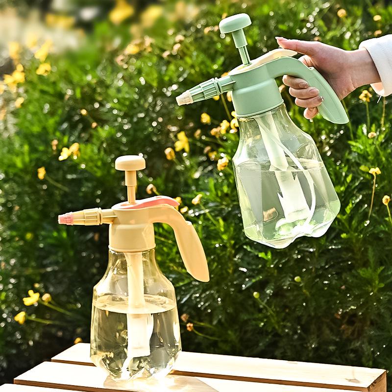 High-Pressure Gardening Spray Bottle for Watering & Disinfecting Plants