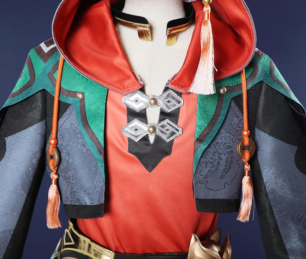 Groundhog Genshin Gaming Cosplay Lion Dance Boy Costume