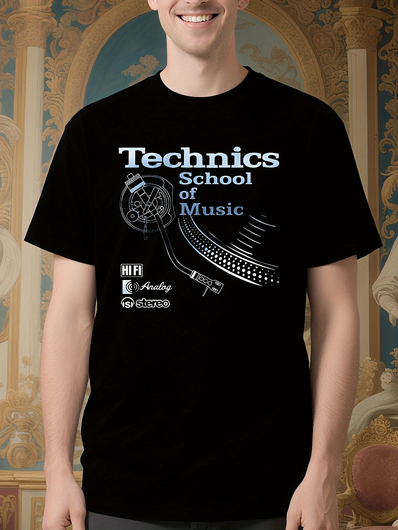 Technics School of Music Graphic Tshirt - Vintage Musical... XXL