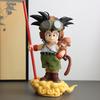 New 16cm Anime Dragon Ball Son Goku Figure With Monkey Kid Goku Action Figure PVC Collectible Anime Figure Ornaments Model Toys