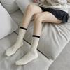 Zweifarbige Ganzjahres-Damenmodedesign hübsche Socken