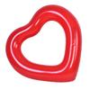 Lovely Heart Shaped Inflatable Swim Swimming Pool Float Ring Toy for Kids Adults(Red)