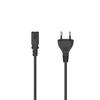 Câble D'alimentation - NR - Euro 8 - 1,5 M - Testé VDE - Noir