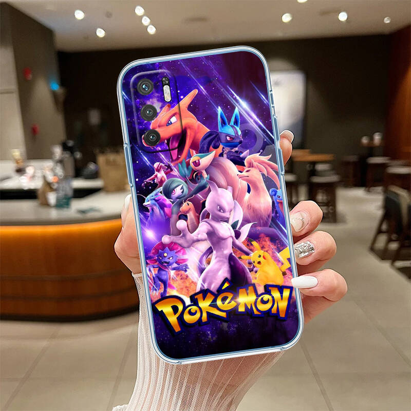 Anime Pokemon Phone Case for Motorola Edge 20 30 S30 40 50 Fusion Lite Plus Pro Ultra Neo One Action Zoom Hyper Power Macro Vision