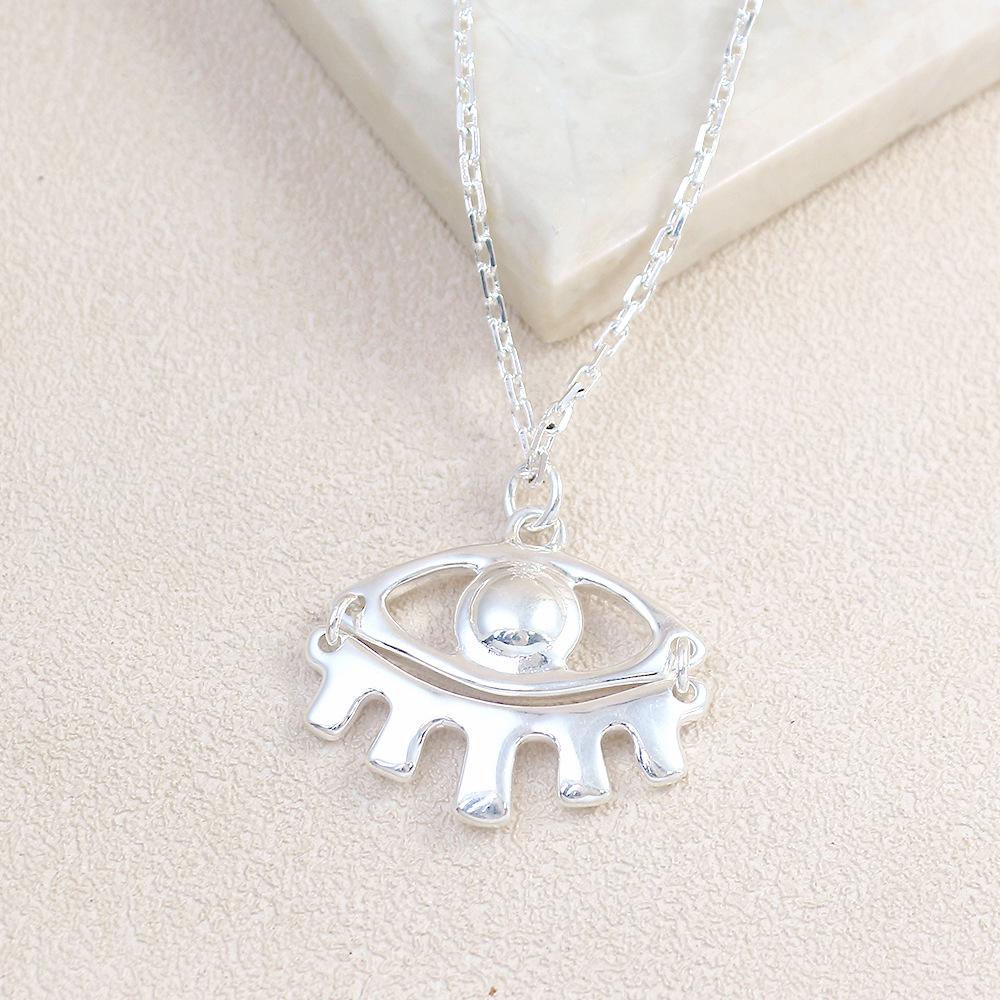 2026 UNOde50 European & American Fashion Eye Wave Necklace for Women