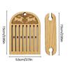 Webkamm Webstuhl Set Klein Holz Gürtel Webwerkzeuge Anfänger Armbänder Taschen Gürtel Kameragurte Bandweben Shuttle Set