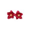 Women's Multi-layer Petal Flower Earrings - Japanese Korean Style