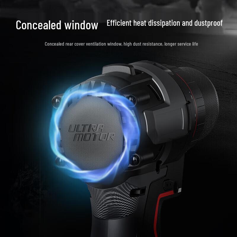 Deli 16V Cordless Brushless Drill (DE050)