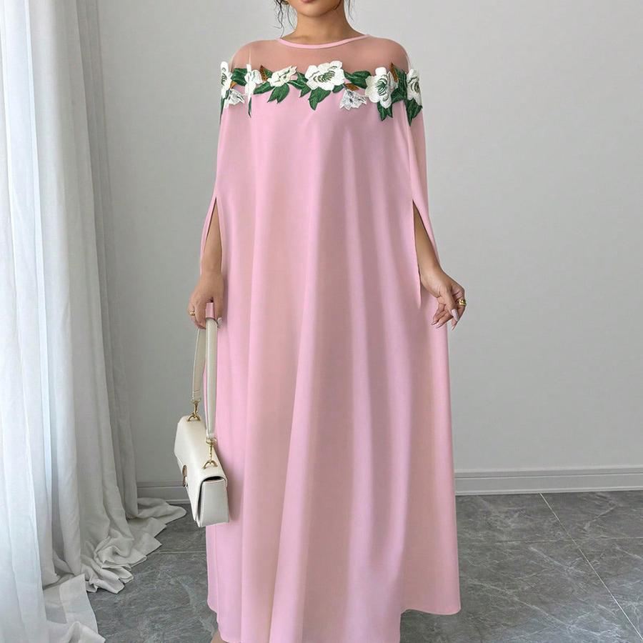 Women's Summer New Design Floral Dress French Sweet Commute