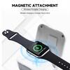 Mini Watch Wireless Charger Charging Base Station for Apple Watch 10/9/8/7/6/5/4/3/2/1 Outdoor