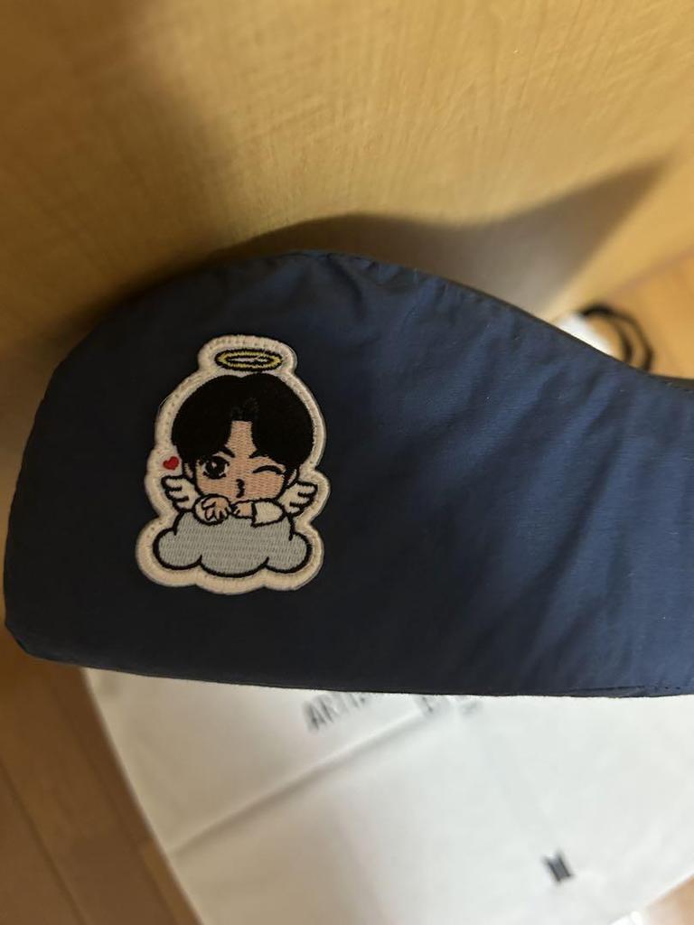 [USED] BTS Artist Made Jin GOOD DAY Angel Pillow ()