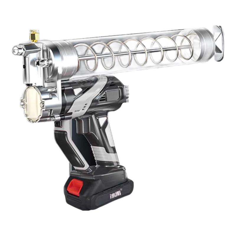 Перезаряжаемый электрический литиевый пистолет для смазки Bingyu, штекер CN (адаптер в комплекте) Rechargeable Electric Grease Gun