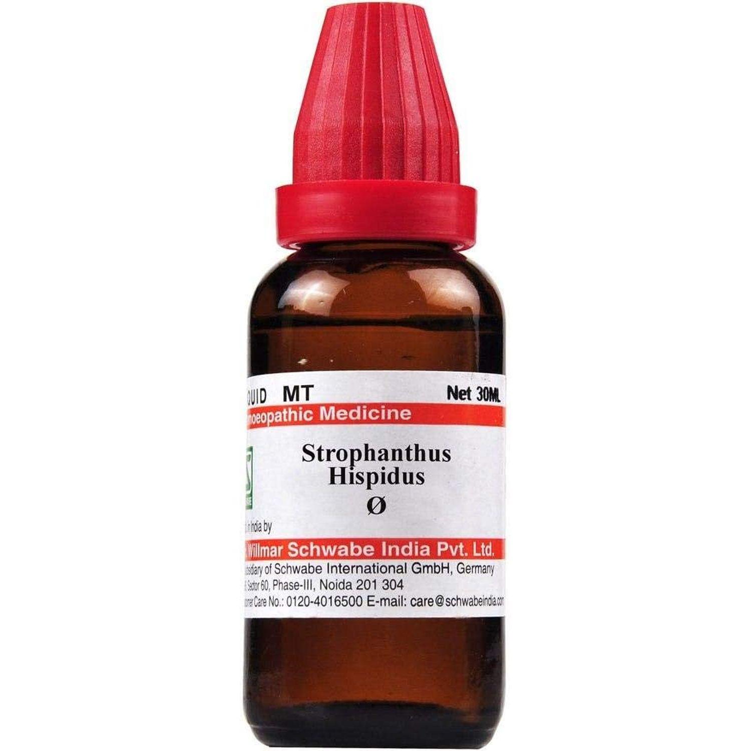 

Willmar Schwabe Гомеопатична настоянка Strophanthus Hispidus Mother Tincture Q (30 мл)
