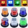 Feu d'avertissement stroboscopique à énergie solaire Aimant de toit de voiture Lumière stroboscopique LED Feu de balisage LED clignotant pour accessoire de Voiture Camion