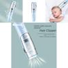 Wiederaufladbarer Baby-Haarschneider Wasserdicht USB Blaue Keramikklinge Leiser Motor