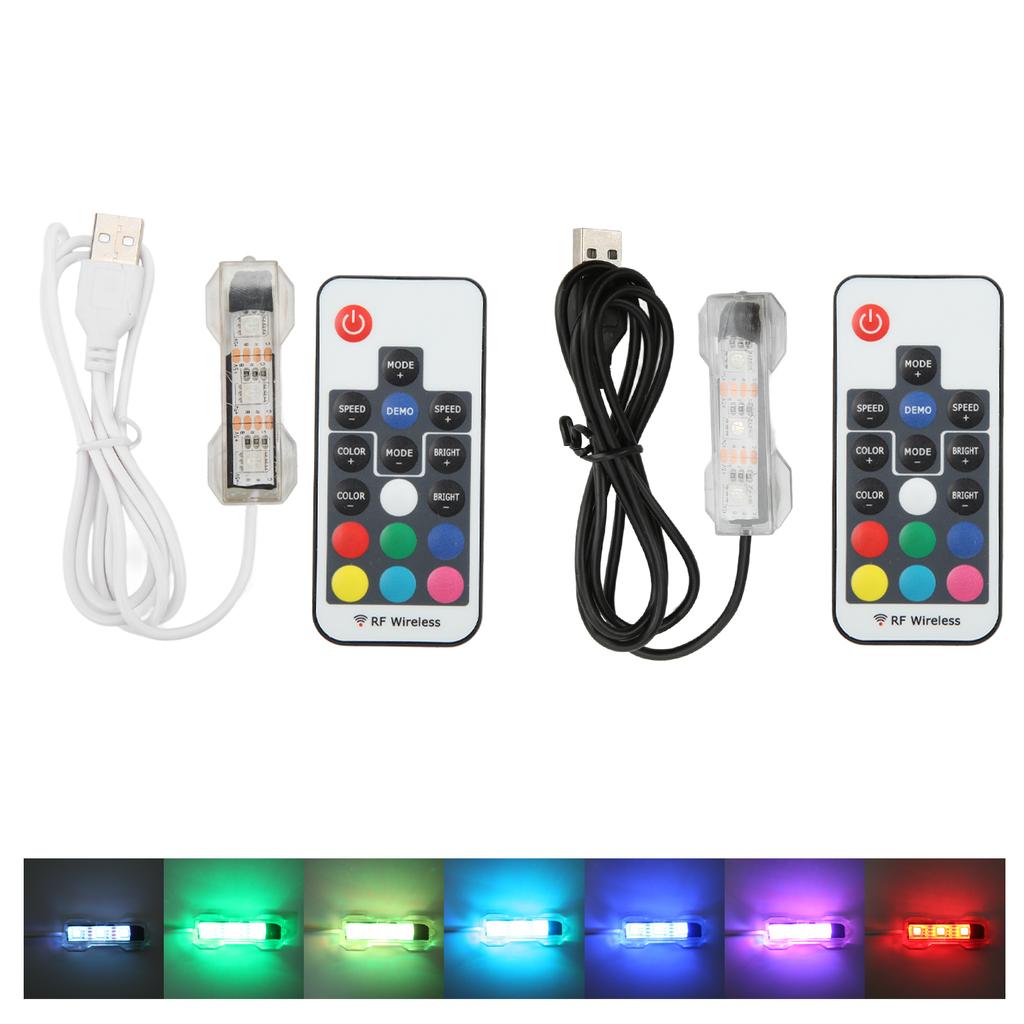 USB Charging Underwater Light Easy To Use Split Type LED Aquarium Light Colorful for Medium Fish Tanks for Small Fish Tanks