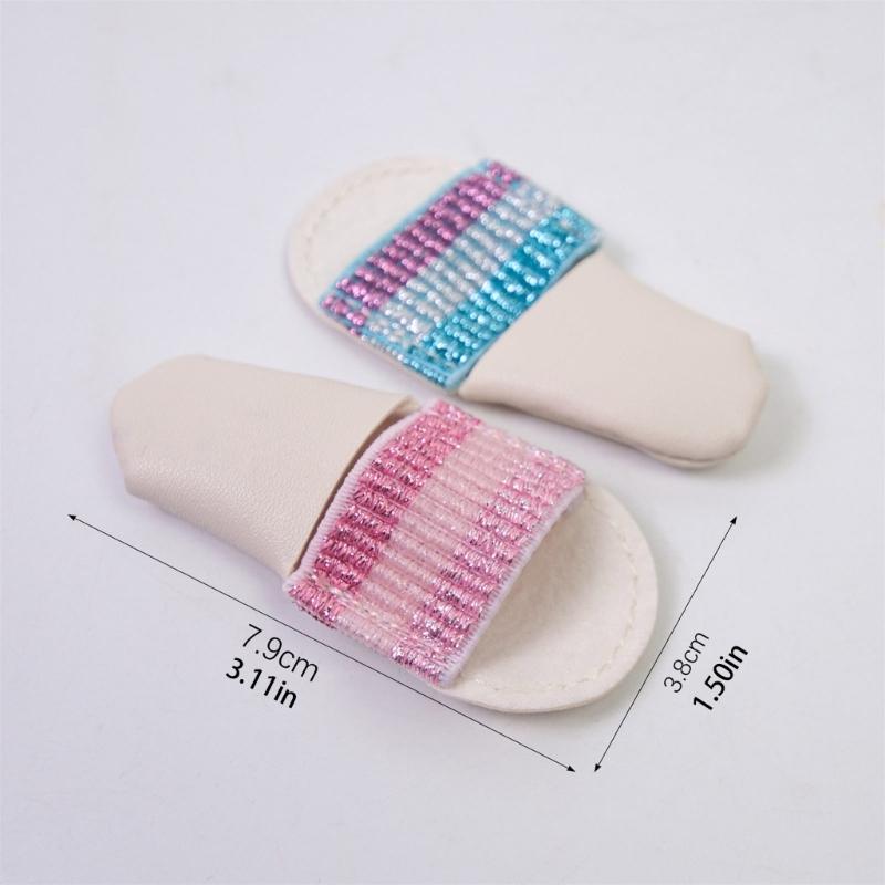 1 Pair Finger Protector Knitting Finger Guards Leather Thimbles Needle Felting Supplies for Hand Sewing Embroidery
