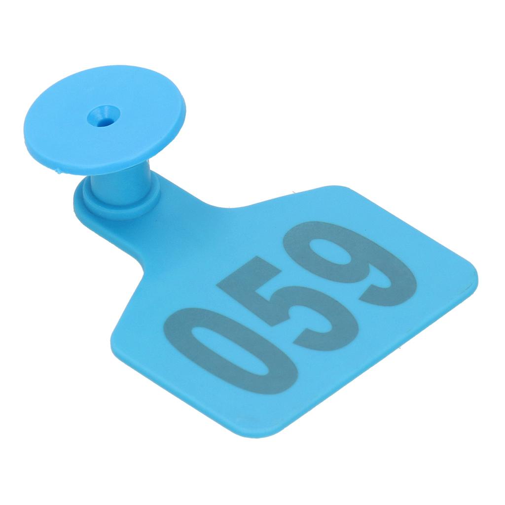 001?100 Number Plastic Tag Livestock Animal Ear Tag for Marking Cattle Cows Animal Farm Accessories