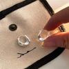 Versatile Chunky Hoop Earrings Simple Ear Pendant Vintage Drop Earrings  Women