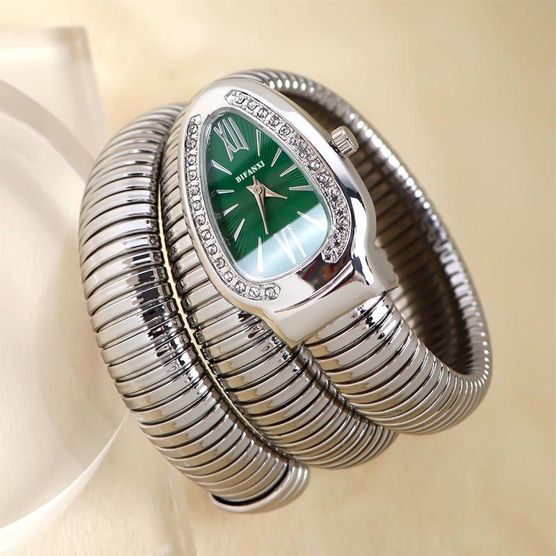 Snake Watch, Ladies Bracelet Watch Creative Quartz Watch Personalized Bracelet Watch
