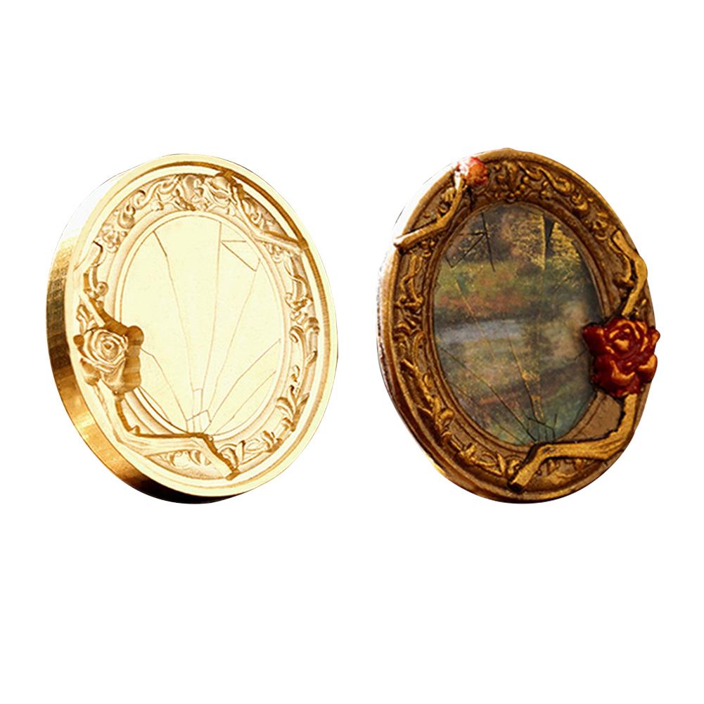 

Фоторамка Сургучная печать Печатающая головка 25-30 мм 3D Тисненая Винтажная Печатающая головка Латунь Ретро DIY Декор Инструмент для Свадебного Приглашения