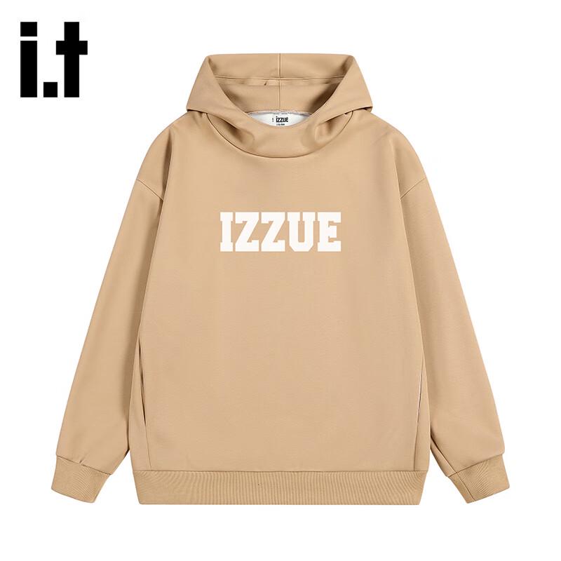 

Izzue Unisex Letter Print Heavyweight Hooded Sweatshirt XL