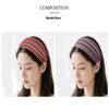 Wide Edge Hairband Hair Clip Ethnic Style Hair Accessory Toothed Anti-Slip Versatile For Covering Gray Hair And Frizz For Women