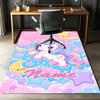 Custom Name Unicorn Printed Carpet,Rug for Office Chair Living Room Bedroom Kitchen Room Decor Gifts.