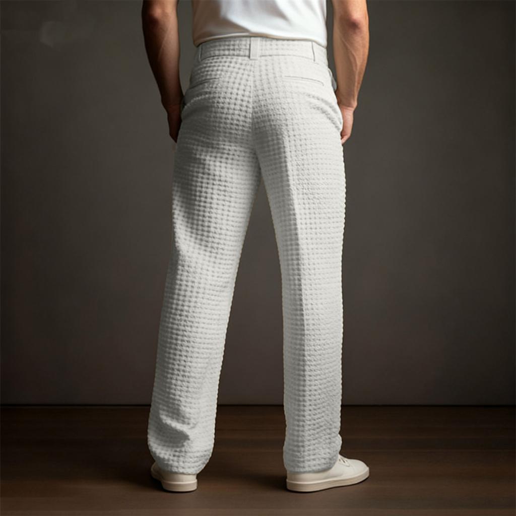 Pánské  Sportovní  Volnočasové  Waverg  Vkládací  Kapsa  Oblek  Kalhoty