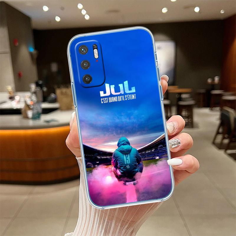 RE41 Julien Mari Jul Transparent Phone Case for Motorola Moto G7 G8 G9 G84 G85 G73 G24 G15 Z2 Play Power Plus
